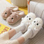 Cozy Cartoon Kitty Cotton Slippers for Couples