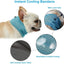 Dog Cooling Bandana Ice Pet Cooling Collar for Hiking Traveling Pet Supplies - Korvel