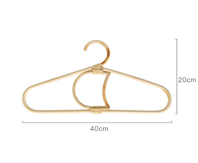 1pcs Handmade Vine Clothes Hanger Indonesian Vine Weaving Moon Sun Rainbow Style Children's Room Photography Room Decoration - Korvel