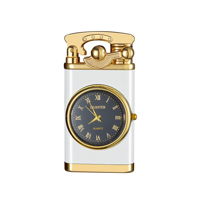 Multi functional electronic watch cigarette lighter integrated into one machine, versatile men's gift lighter - Korvel