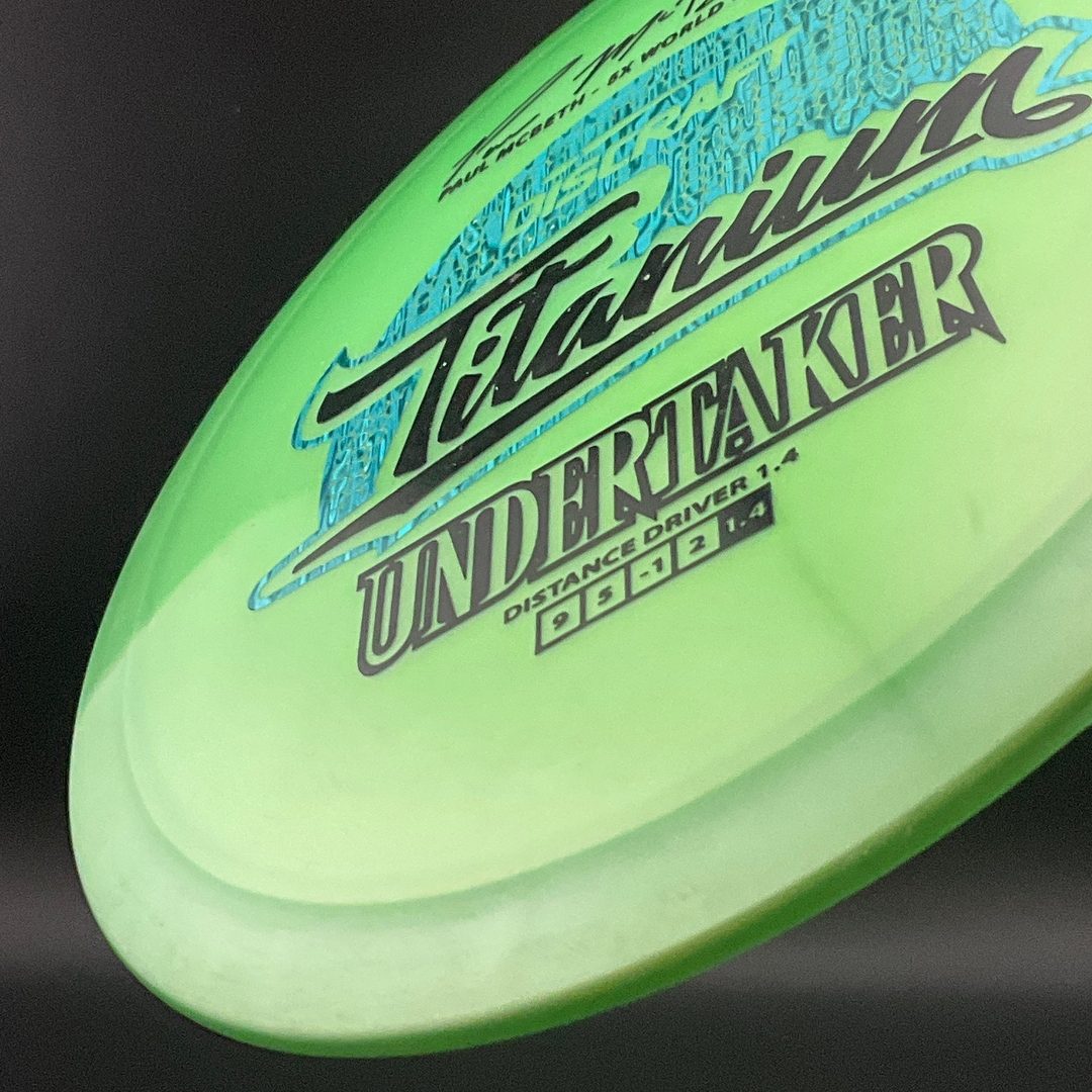 Titanium Undertaker - Ligera Usada Paul McBeth 5x - Edición 2021