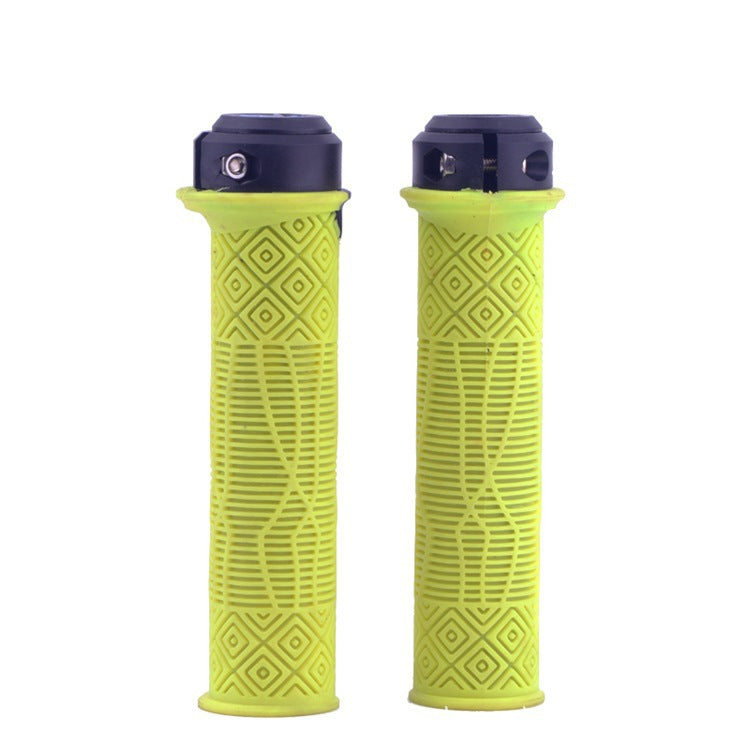 ODI Mountain Folding Bicycle Handle Cover Ultra Light Rubber Anti-Skid Grip Speed Down Off-Road Vehicle Locking Handle Cover - Korvel