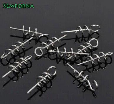 Rompin 20pcs Assist Soft Baits Hook Set for Fishing