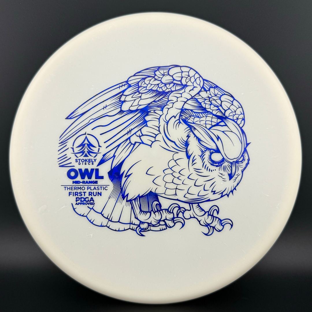 Thermo Owl - First Run Disc Golf Disc