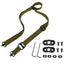 QD Buckle Double point Tactical Nylon MS4 Tactical Gun Rope Slanting Double point Strap Outdoor Real Person CS Training Nylon Gun Strap - Korvel