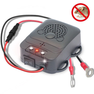Car Ultrasound Mouse Repeller Intelligent Sensor Circuit Protection Repeller Equipment Accessories - Korvel