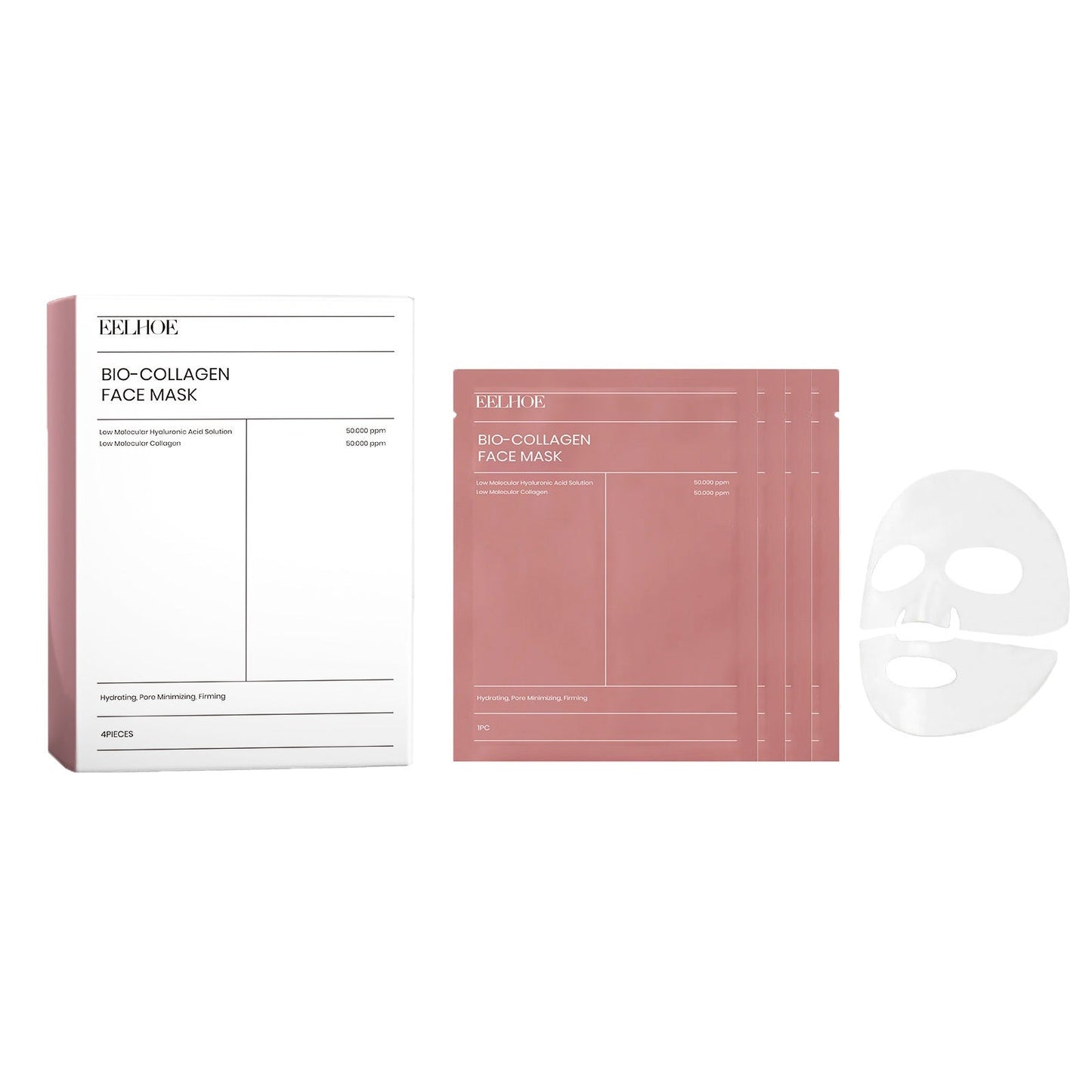EELHOE Collagen facial mask Series Facial Care Rich and Soft Skin Moisturizing facial mask Series - Korvel