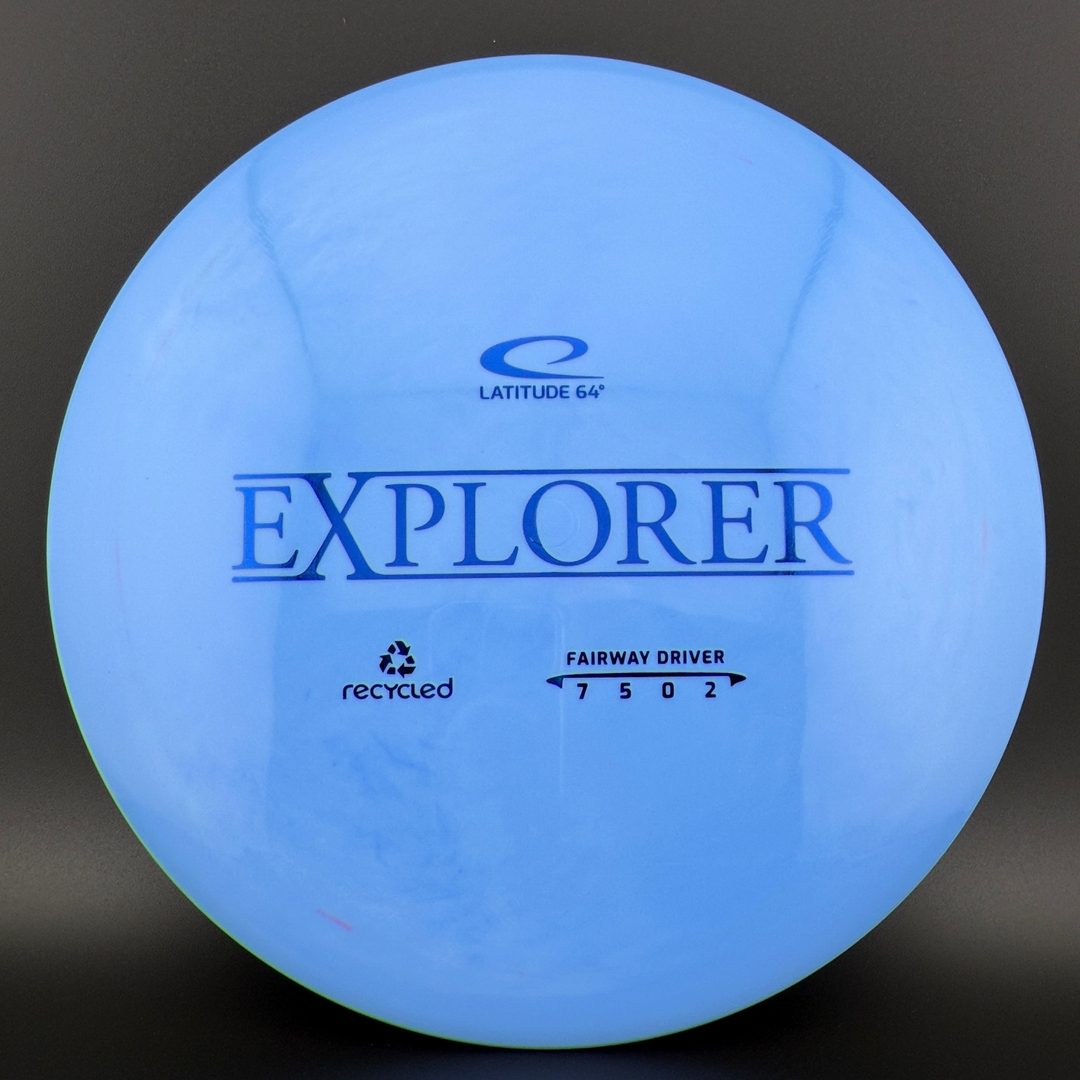Disque de golf en plastique recyclé Explorer