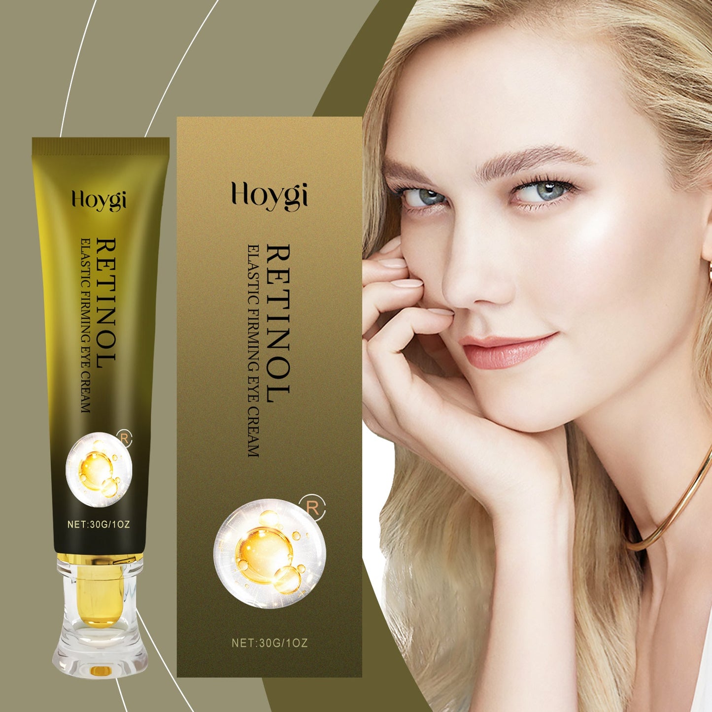 Retinol Eye Cream Tightens And Gently Nourishes Skin Around The Eyes And Lightens Fine Lines Lifting Eye Care Cream - Korvel