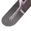 High Quality Stainless Trimming shovel, 35 Cm x 5 cm, very suitable for buckets, slate, plaster, concrete, curved handle, high c - Korvel
