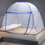 Mongolian bag mosquito net installation-free steel wire bottomless folding single-door magic mosquito net Mosquito net - Korvel