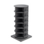 Grey 360 Rotating shoe cabinet 6 layers - Korvel