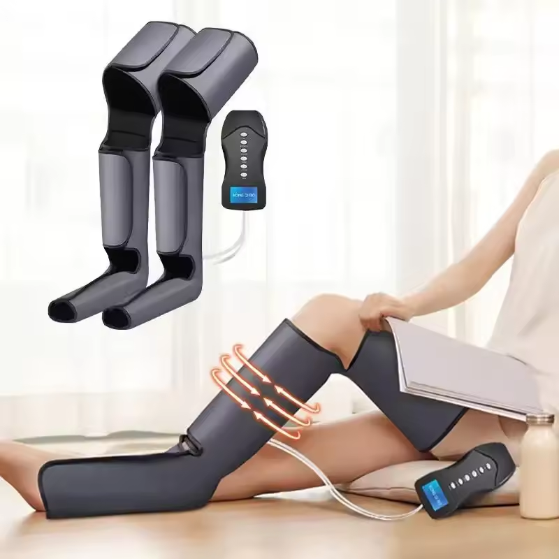 Foot compressed air pressure household electric leg massager air wave leg massager - Korvel