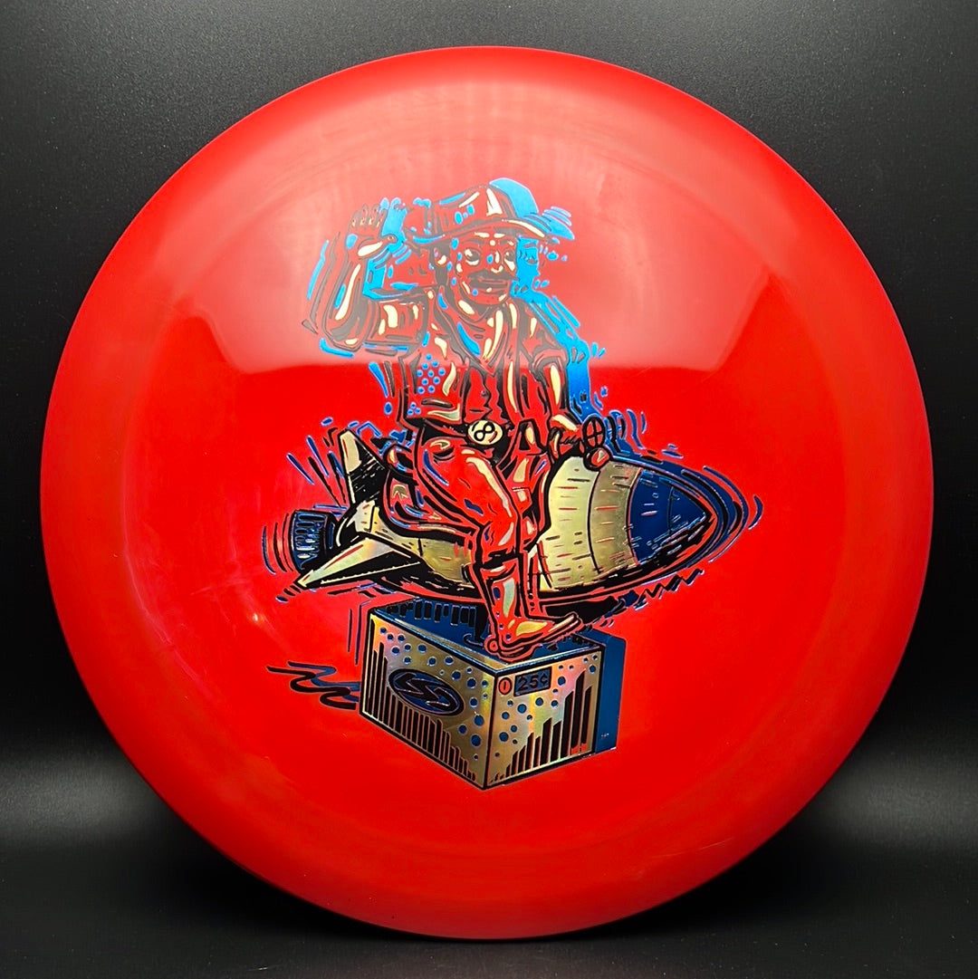 Bravo Bowie - Ride Em Rocket Cowboy Triple Foil Disc