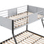 Full double-layer metal bed/heavy-duty sturdy metal/noise reduction/safety ventilation board guardrail - Korvel