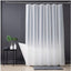 Extra Long Frosted Plastic Shower Curtain Liner with Metal Eyelets
