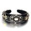 Fashionable Baroque Retro Inlaid Colored Water Diamond Sponge Head Hoop - Korvel