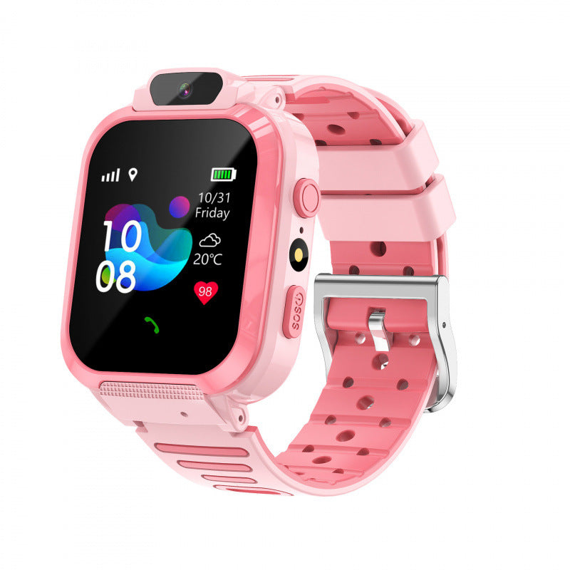 Children's Smart Phone Watch Waterproof Q12 English Multi Language GPS Positioning - Korvel