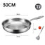 German uncoated pure titanium frying pan with fish - scale hammer pattern. Non - stick, ideal for household steak frying, a piec - Korvel