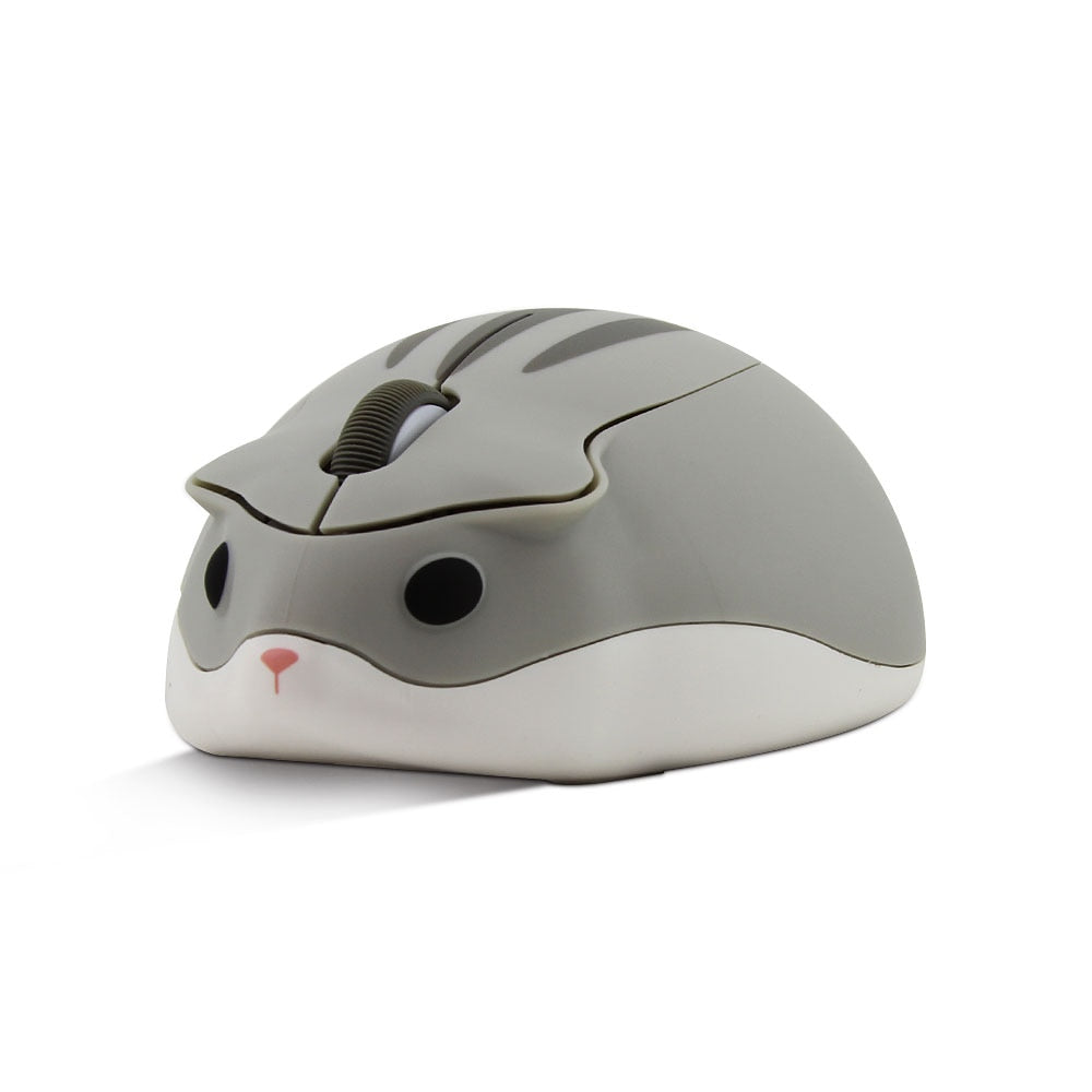 CHUYI 2.4G Wireless Optical Mouse - Cute Hamster Design