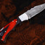 Personalized Damascus Steel Folding Knife - A Distinctive Gift for Him - Korvel