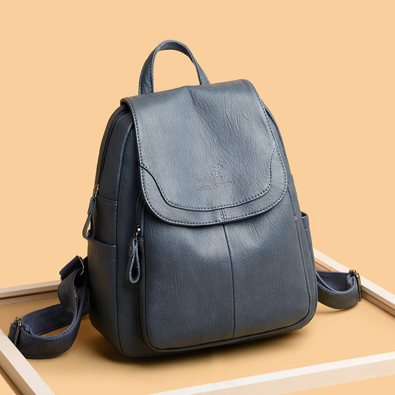 Backpack Women's Fashionable Travel Bag Trendy College Student Backpack - Korvel
