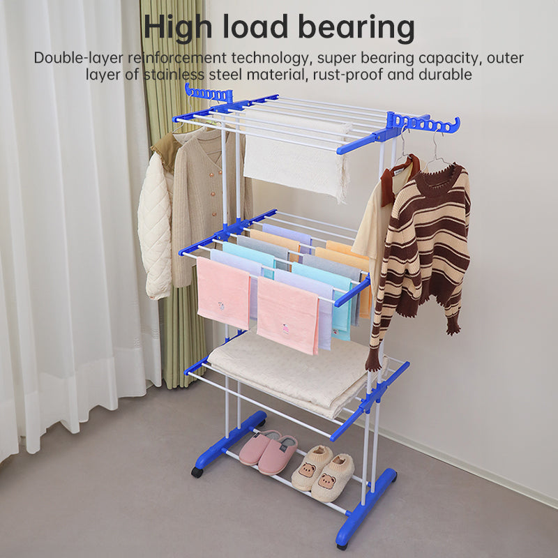 Premium Folding Clothes Rack for Drying and Storage