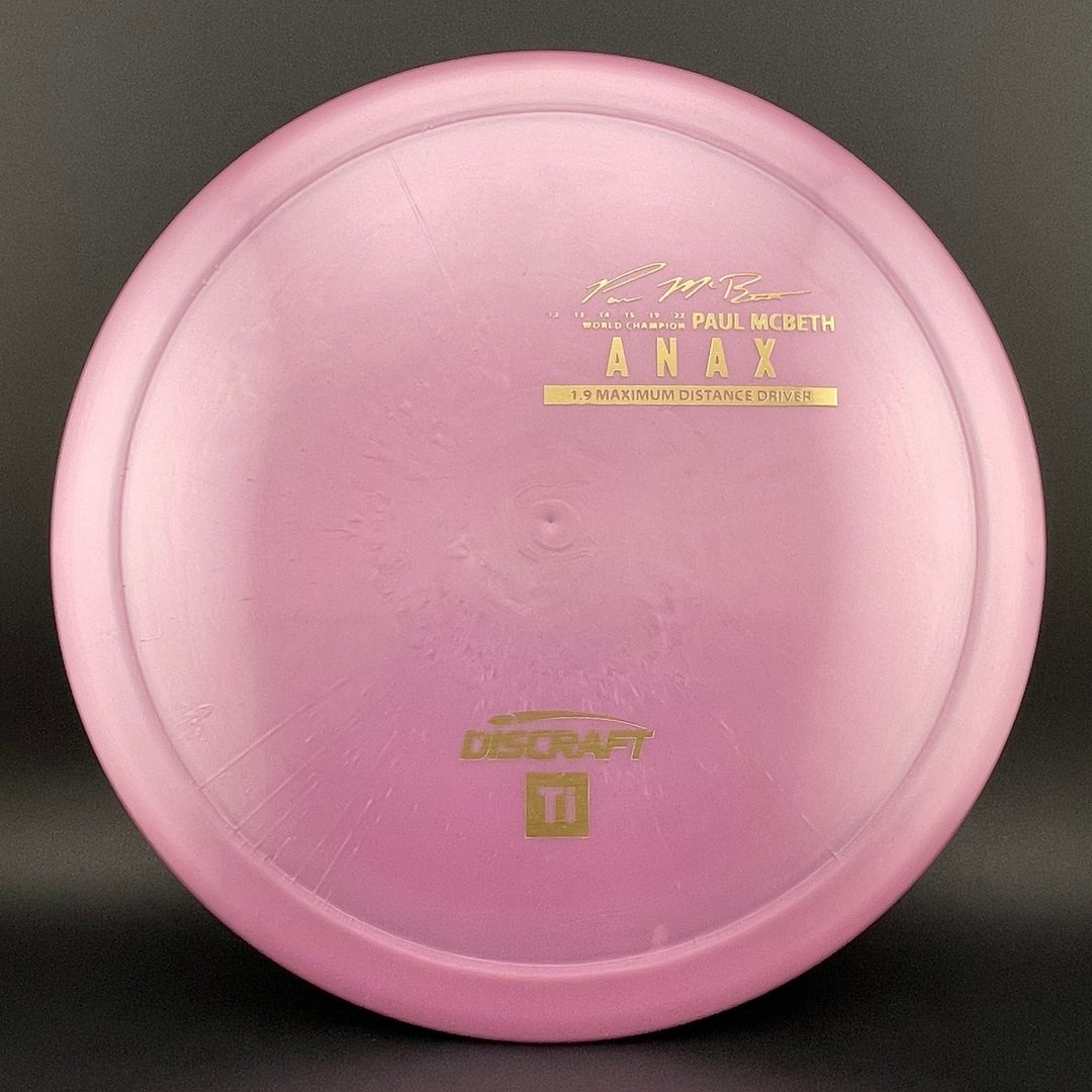 Titanium Anax - Primera Edición - Edición Limitada de Paul McBeth