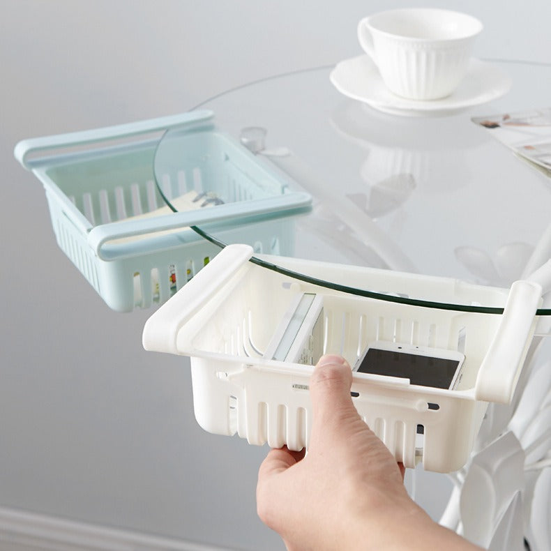 Retractable Refrigerator Divider Storage Rack