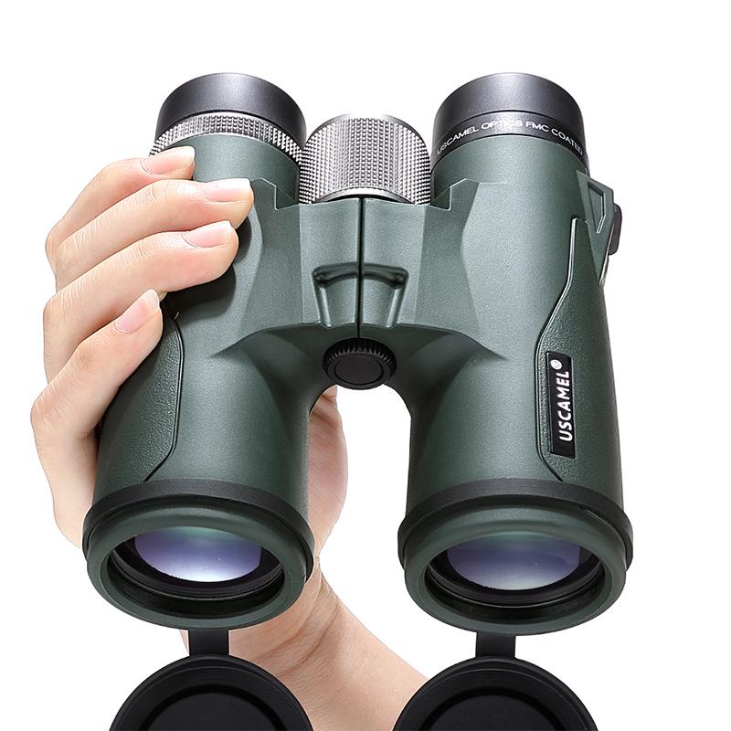 USCAMEL Binoculars 8x42 Military HD High Power Telescope Professional Hunting Outdoor,Army Green - Korvel