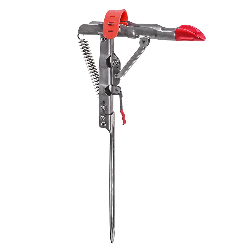Soporte de caña de pescar automático de primavera - Soporte plegable premium
