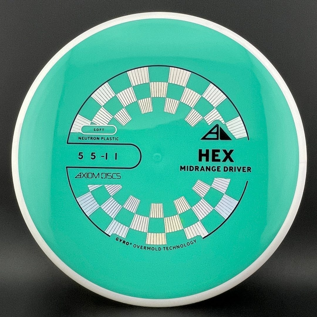 Soft Neutron Hex Disc Golf Midrange