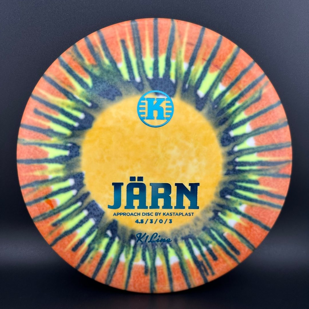 K1 Jarn - 2022 Stickered Run - Dyed Disc Golf Disc