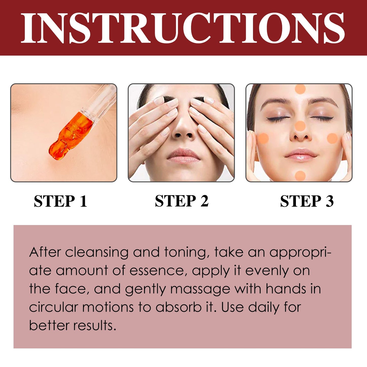 Retinol Face Essence, Reduces Lines, Firming Skin, Hydrating And Anti-Wrinkle Serum - Korvel