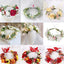 Simulated Rose Blossoms Adjustable Headwear Wreath Bridal Forest Flower Wedding Photography Scale Pretend - Korvel