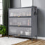 3 Tier Pantry Storage Cabinet Baker Racks for Kitchen with Storage Kitchen Pantry Storage Cabinet Microwave Rack Storage Rack - Korvel
