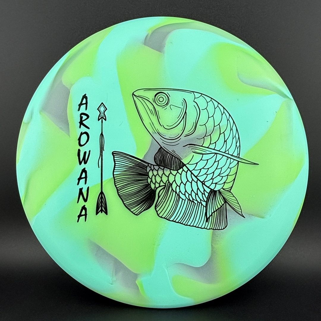 glO-G Arowana - Seafoam Disc Golf Putter