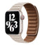 Suitable For iwatch8 Watchband S7 SE 6/5/43 Magnetic Suction New Leather Loopback Chain Apple Watch Wristband - Korvel