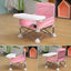 Children's dining chair portable foldable baby dining chair baby dining table small chair baby eating out folding - Korvel