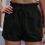 Summer new fungus waist slanted pocket casual shorts - Korvel