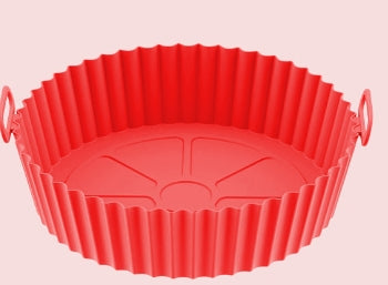 Foldable Silicone Air Fryer Baking Mat - Heat-Resistant & Food Grade