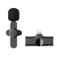 Wireless Lavalier Microphone Lapel Mic Mini For iPhone Android Cell Mobile Phone PC Tiny Micro Tie Mikrofon Mike Dual Bluetooth - Korvel