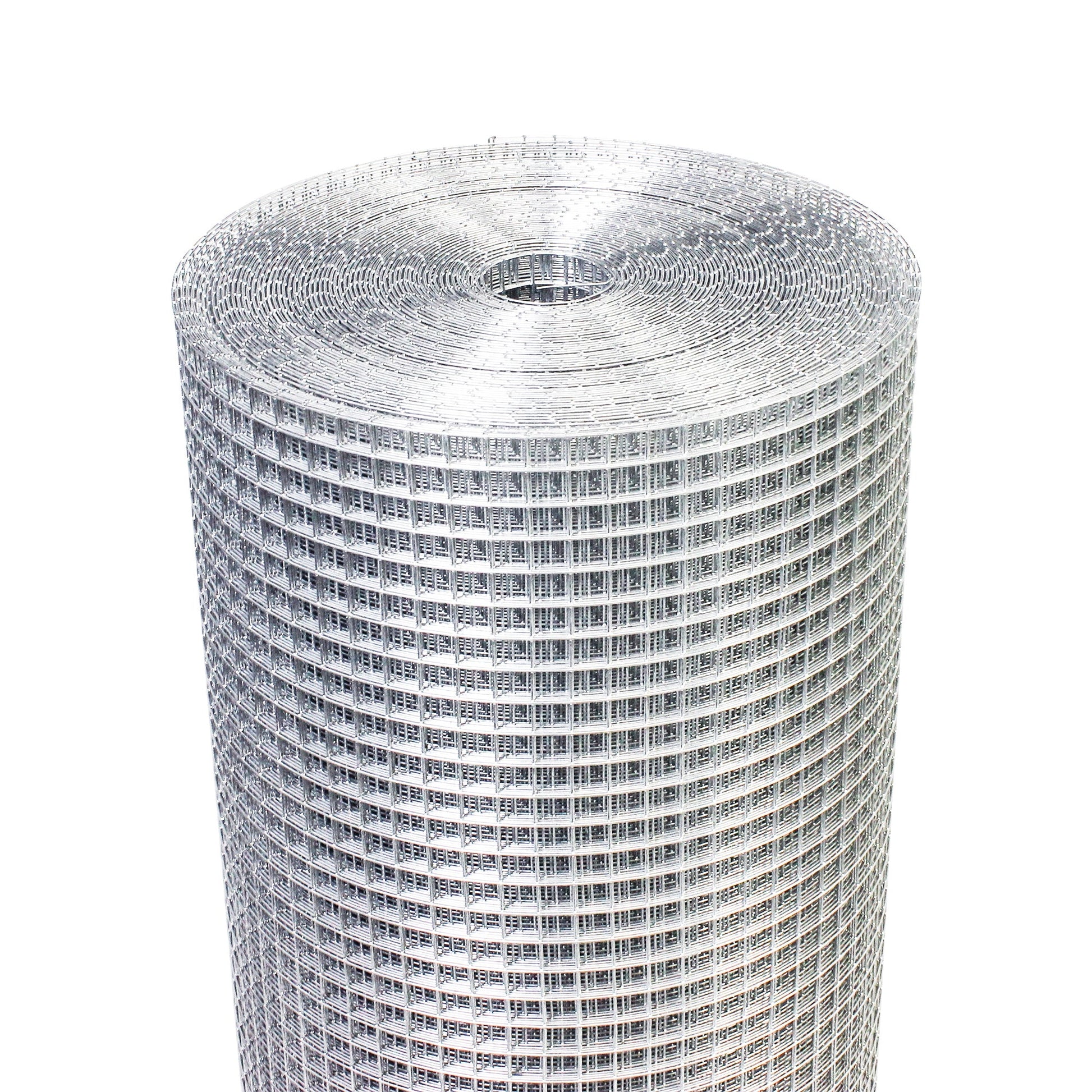 Hardware cloth 1/4 inch 48 inch x 100 foot 23 gauge, hot-dip galvanized welded metal wire fence roll - Korvel