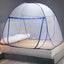 Mongolian bag mosquito net installation-free steel wire bottomless folding single-door magic mosquito net Mosquito net - Korvel
