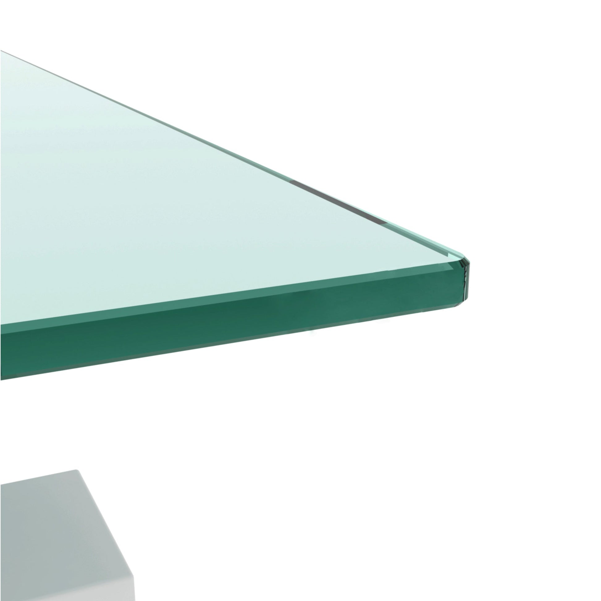 White Coffee Table Clear Coffee Table Modern Side Center Tables for Living Room Living Room Furniture - Korvel