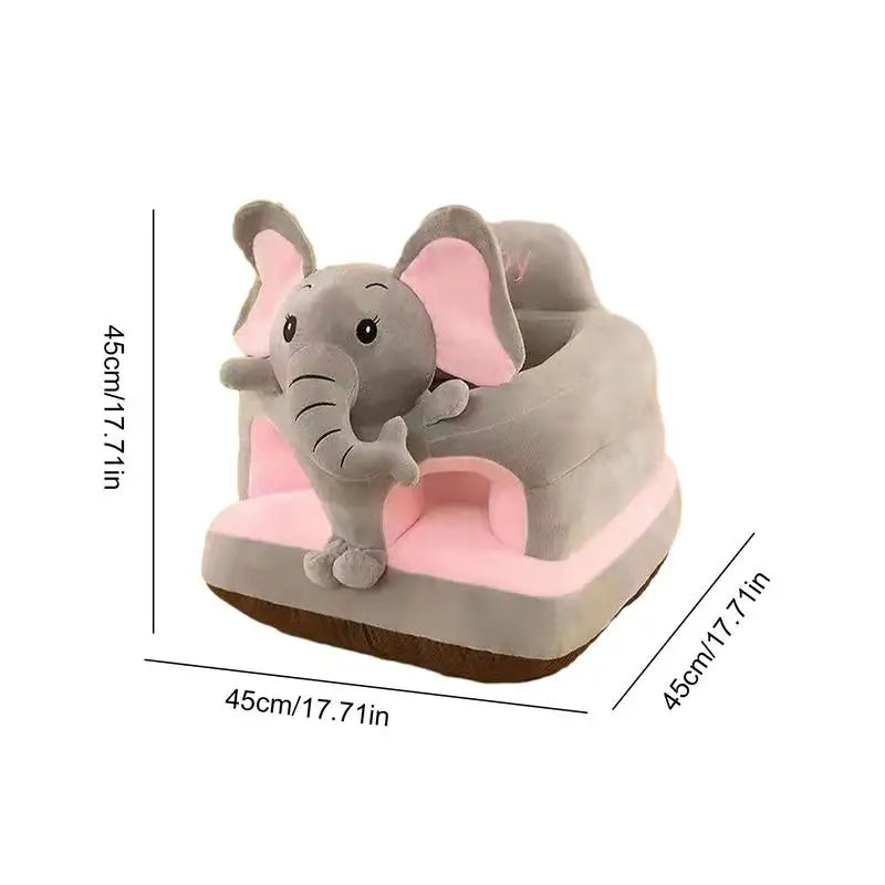 Silla para Niños en Forma de Animal - Asiento de Soporte de Felpa