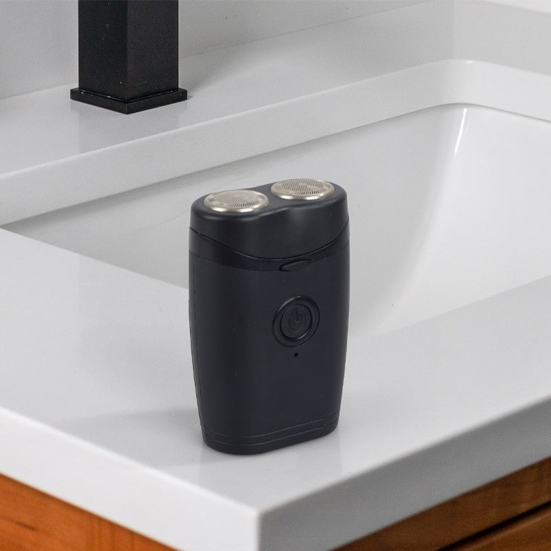 Portable men's dual head electric shaver shaver shaving device - Korvel