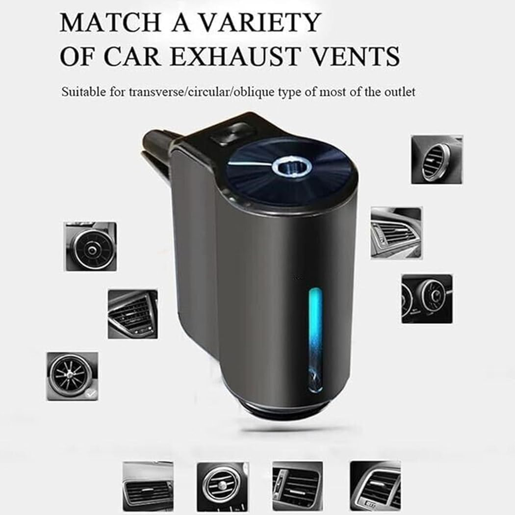 Smart Car Air Freshener Diffuser with Adjustable Aromatherapy