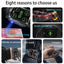 GZYR 2.01" Screen Smart Watch Men Bluetooth Call 600 mAh Sports Waterproof Heart rate Blood Oxygen SmartWatch For Huawei Xiaomi - Korvel