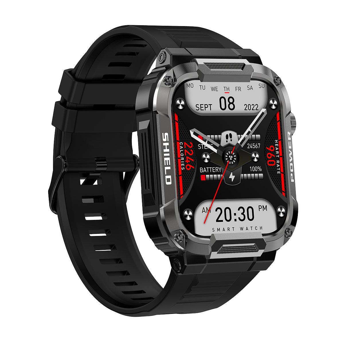 Smart bracelet MK66 Bluetooth call IP69 health monitoring super long endurance sleep monitoring sports watch - Korvel